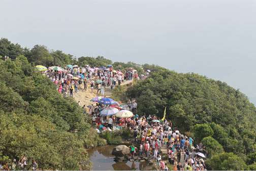 縱情山水，激蕩智慧——TANK007重陽(yáng)節(jié)帶您一起登高梧桐山