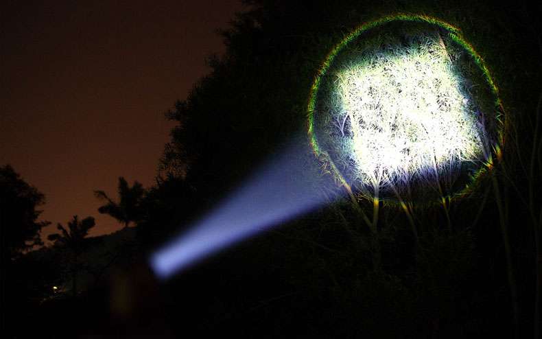 夜驢騎行強光手電筒TK737迷你調(diào)焦戶外裝備tank007