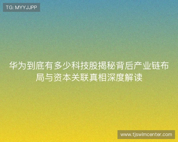 华为到底有多少科技股揭秘背后产业链布局与资本关联真相深度解读 华为到底有多少科技股揭秘背后产业链布局与资本关联真相深度解读
